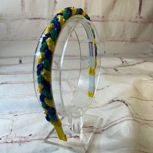 Brasil color shine headband - hand made